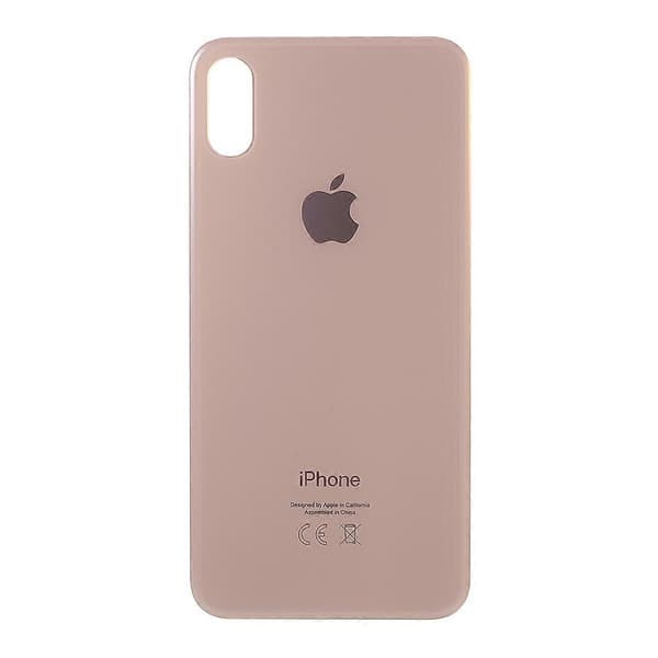 iPhone XS 5,8 tommer glasbagside batterihus cover (EU-version) Multicolor Style C