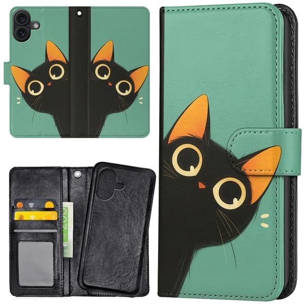 iPhone 17 - Lompakkokotelo/Scale Cat