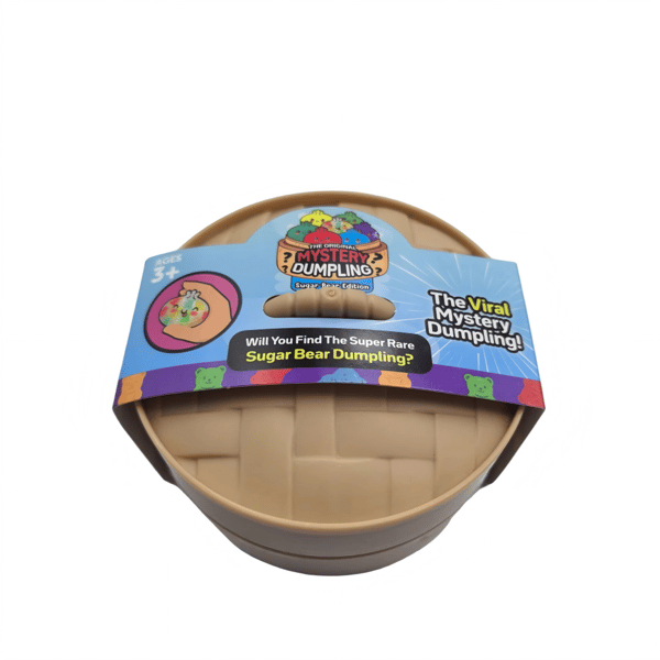 Crazy Fun Rainbow Mystery Squishy Bun Mystery Dumpling GLITTER VIRAL