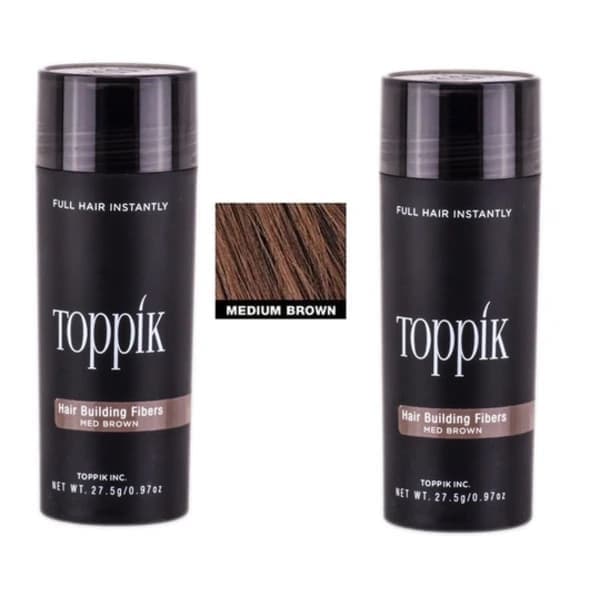 2x Toppik Large - 27,5g - Keskiruskea