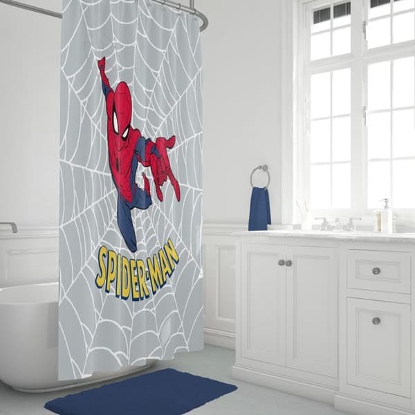 Spiderman Bad Guys Beware Hvit Rød