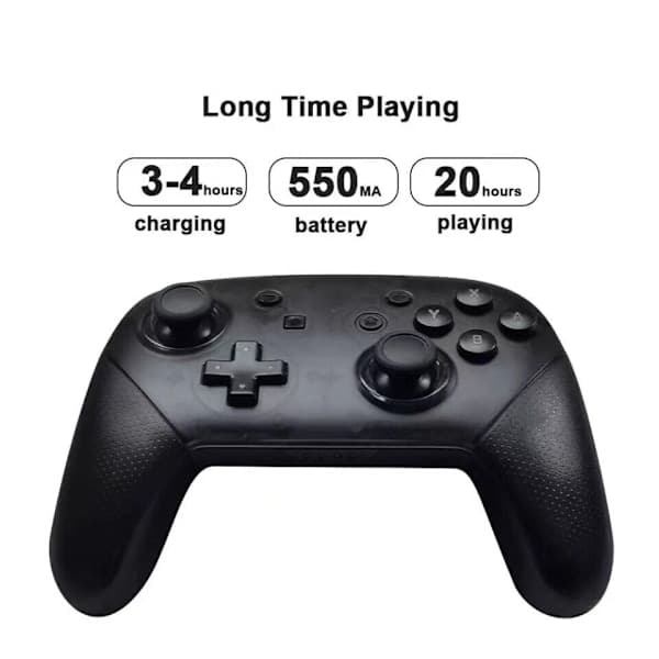 Langaton Pro-ohjain Nintendo Switch -konsolille, Bluetooth-peliohjain