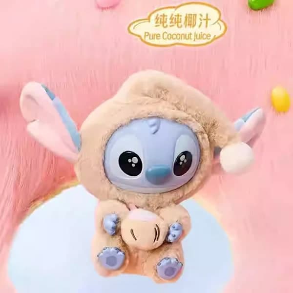 Stitch Blind Box Figurleke, Disney Stitch Must Eat a Bite Series Vinyl Samleobjekt Dukke Tilfeldig