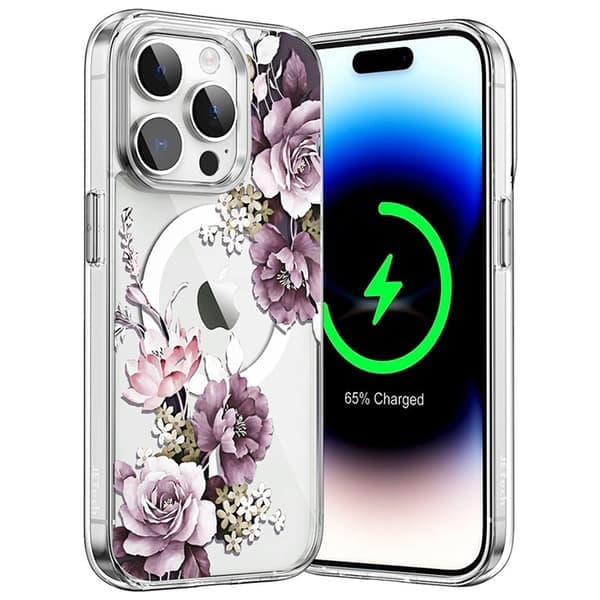 iPhone 16 Pro Deksel MagSafe Blomster