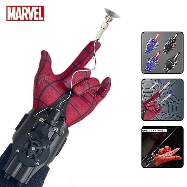 Spiderman netlegetøj Spiderman mentor rollespil Peter Parker tilbehør rekvisitter til handsker børn