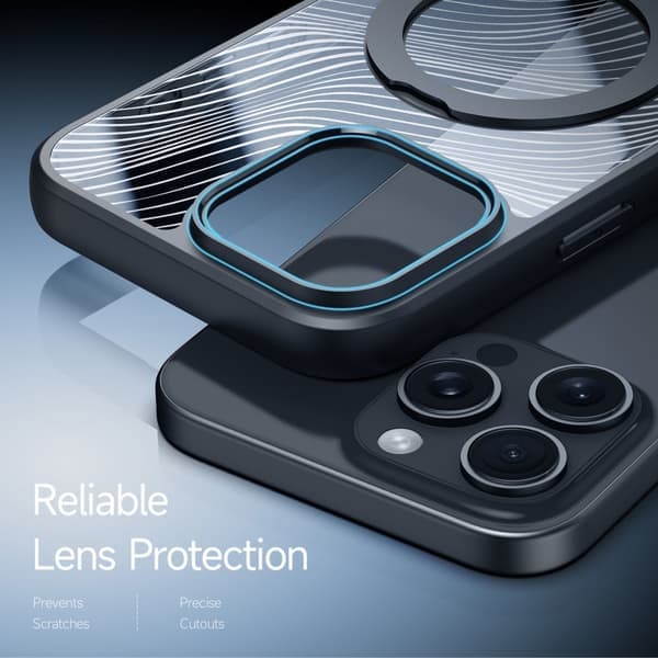 DUX DUCIS iPhone 16 Pro Aimo-serie med metalskala - Sort Sort