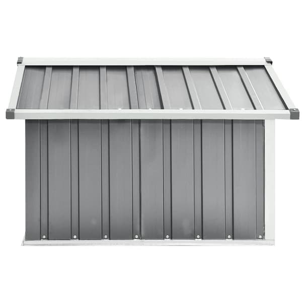 Hjul til robotgressklippere 92x97x63 cm galvanisert stål grå