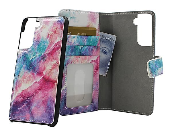 Skimblocker Magnet Designlompakko Samsung Galaxy S21 5G