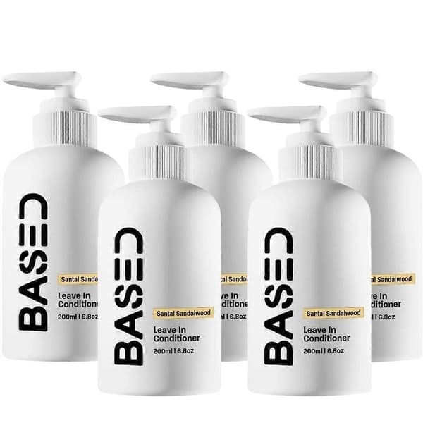 Based Bodyworks Leave-in Balsam - Återfuktande och Stärkande Formula 5st 5pcs