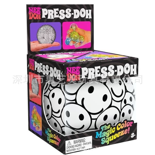 Squishy Söt Mjuk Kläm Fidget Leksak Sensorisk Avkoppling Bärbar Present för Barn Vuxna-FY Uttryck expression