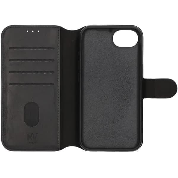 Rvelon Pung etui Magnet til iPhone 16e og 17e - Sort