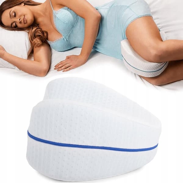 Kneepute i Memory Foam for Sidesovende – Støtte Mellom Knærne