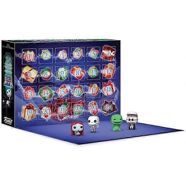 The Nightmare Before Christmas Julekalender, 24 lommer med Pop! Vinylfigurer Samleobjekter