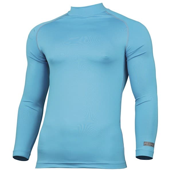 Rhino Termobyxor Herr Långärmad Underställ Väst Topp 2X Ljusblå 2XL Light Blue 2xl