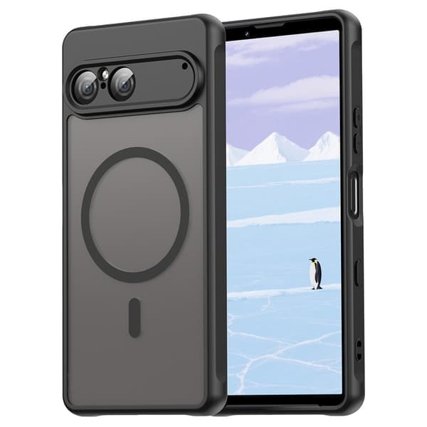 Sony Xperia 10 VII Deksel MagSafe Hybrid Svart