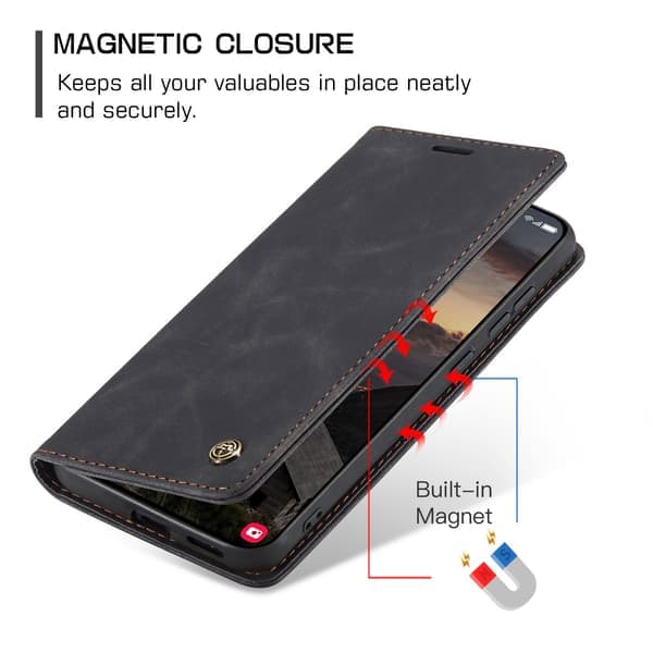 CASEME pung etui Samsung Galaxy S26 - Sort Sort Sort