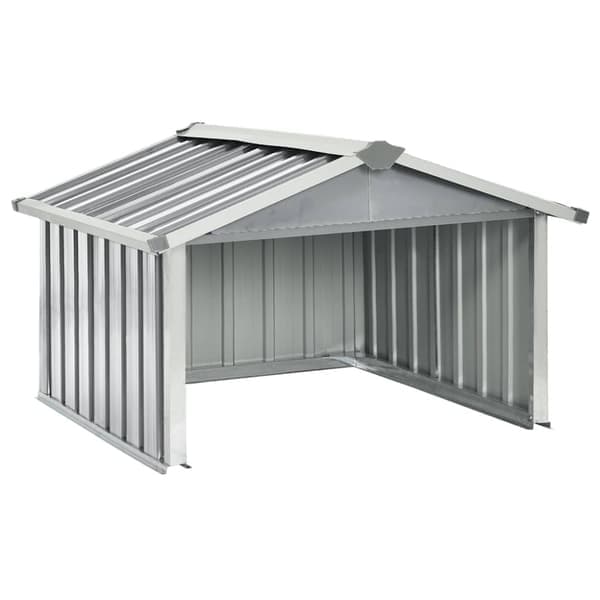 Hjul til robotplæneklippere 92x97x63 cm galvaniseret stål grå