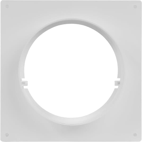 150 mm kanalforbindelsesflens, rett plastrørflens for varme- og kjøleventilasjonssystemer (15 cm)