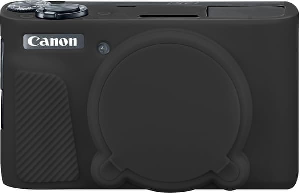 Canon PowerShot SX740/SX730 HS kamera med avtagbart linsskydd, svart