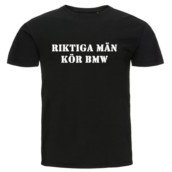 T-paita: Real Men Run BMW XXL XXL
