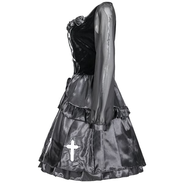 Vampyrspöknunnedräkt cosplay spökbrud halloweenkostym