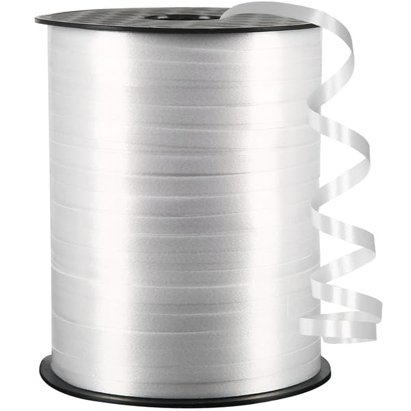 Vitt krullband, 500 Yard, 3/16\" för presentinslagning, ballongsnöre, babyshower, jul Orange