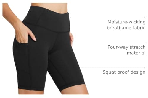Højtaljede Biker Shorts til Kvinder Light Blue L