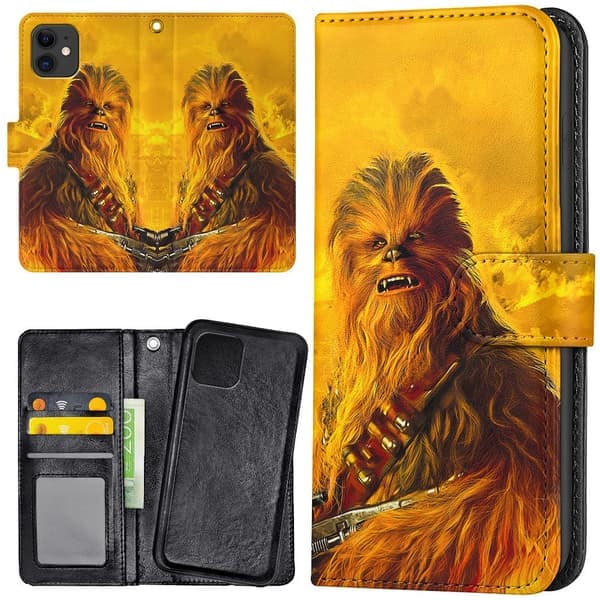 iPhone 12/12 Pro - Lompakkokotelo / Chewbacca Star Wars