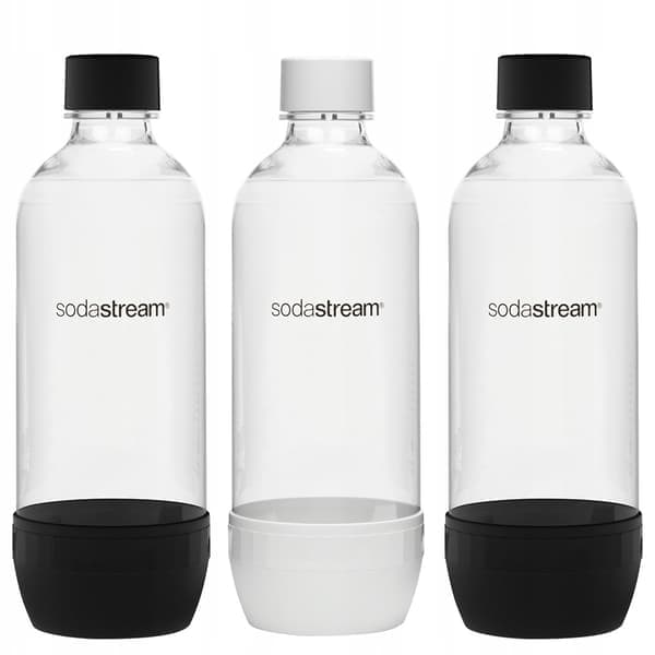 SodaStream PET-flaske 1 liter – 3-pak