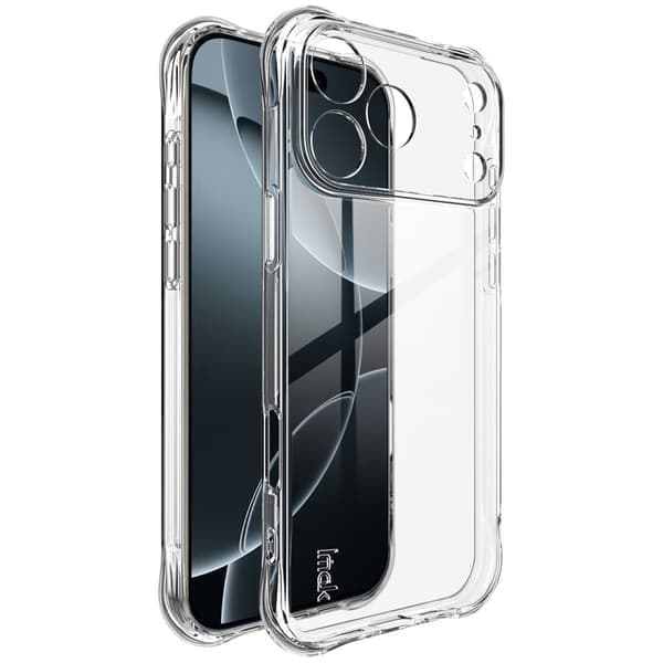 IMAK iPhone 17 Pro Max Skal TPU Stötsäker Airbag Transparent