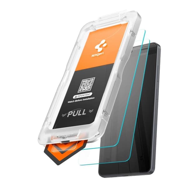Spigen Cured Glass.Tr  \"Ez Fit Pro \" Hd 2-pack för Samsung Galaxy S26 redo