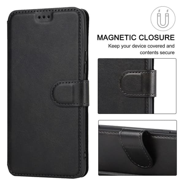 SKALO Samsung A53 5G Premium Cut Pung Etui - Sort Sort