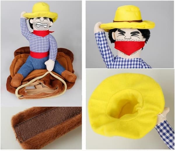 Tøj til hunde, kæledyr, cowboy-stil rideudstyr