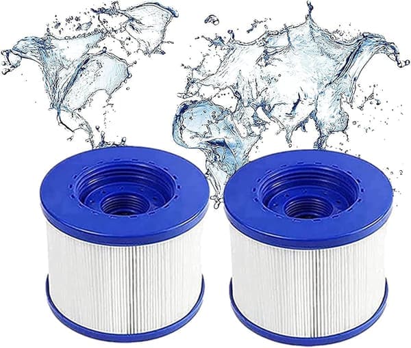 2-pakning boblebad/spa gjenget erstatningsfilterpatroner for Spa-N1407535/filter for Mspa, for vedlikeholdssett for spabassengfilter