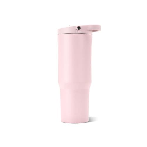 HydroJug Sport Isolert Vannflaske i Rustfritt Stål med Vippestrå og Svingbart Håndtak Black 32oz