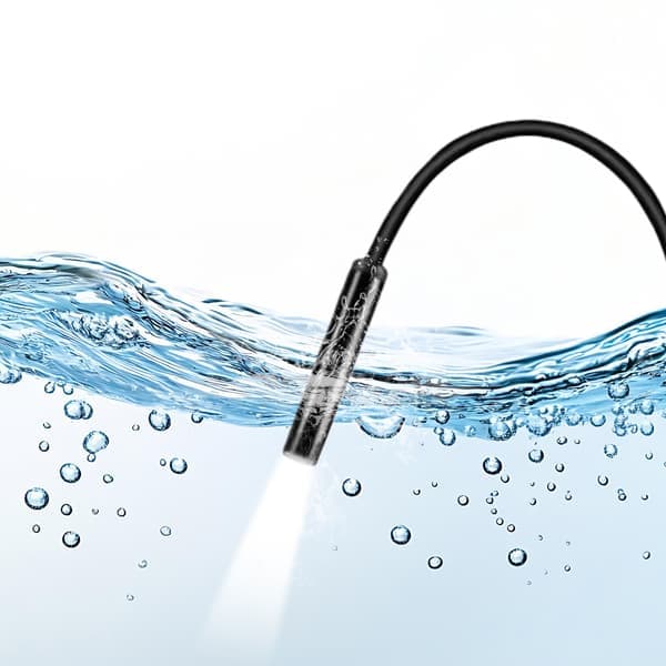 Endoskooppikamera USB/USB-C musta