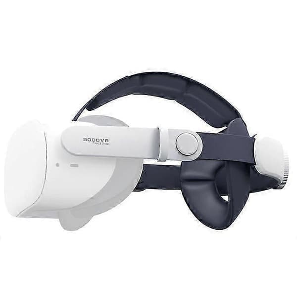 BOBOVR M1 Plus Hovedbånd til Oculus Quest 2, Justerbart Erstatnings Elitebånd med PU-læderpude