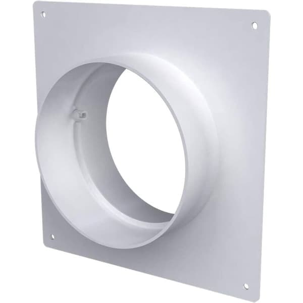 150 mm kanalforbindelsesflens, rett plastrørflens for varme- og kjøleventilasjonssystemer (15 cm)
