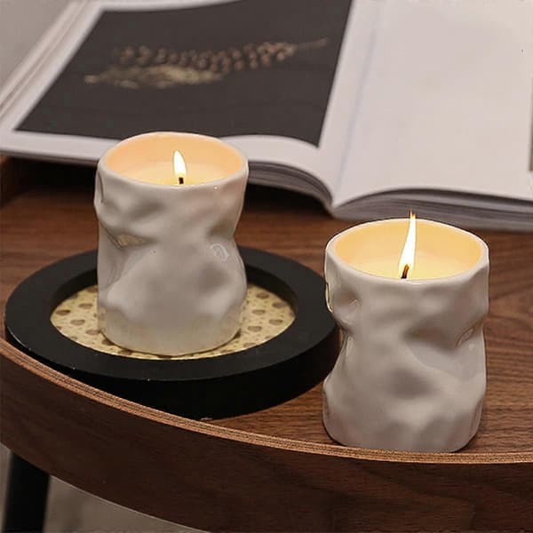 Duftlys Gave til Kvinner - Lavendel Aromaterapi Lys for Stresslindring, Hjemmeinnredning