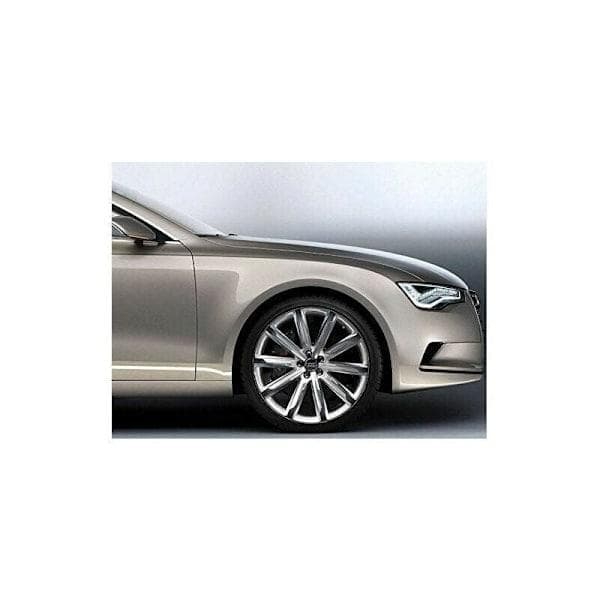 Audi 135 mm navkapsler sæt med 4, sølv - Model 4F0601165N