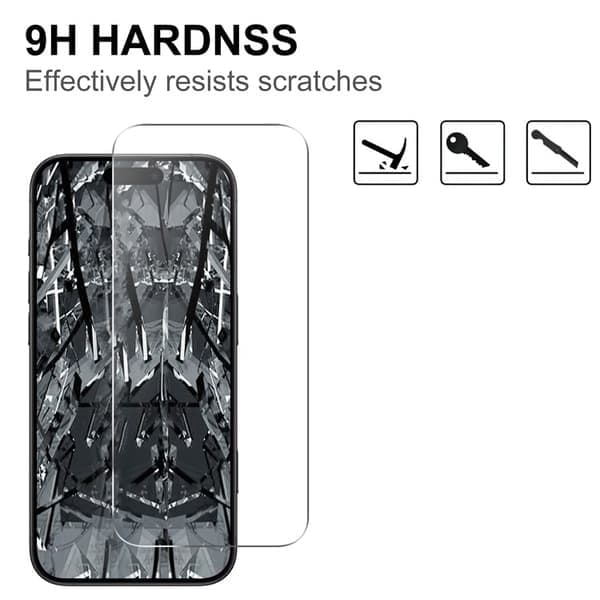 iPhone 17 Skjermbeskyttelse / Linsebeskyttelse Herdet Glass