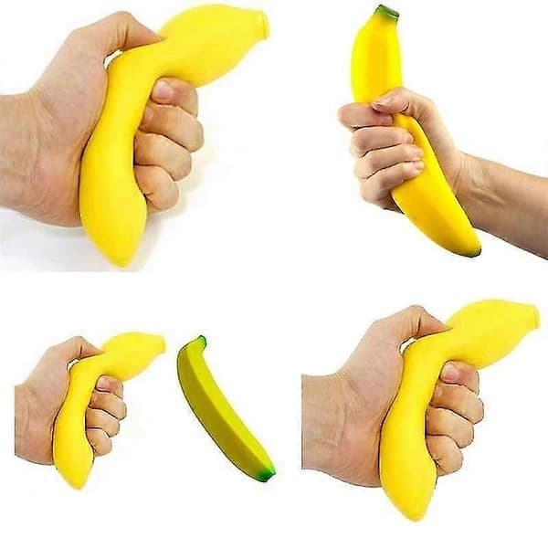18 cm Jumbo Squishy Banan Remmars Dekorationer