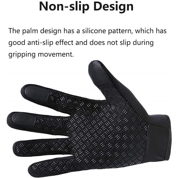 Cyklinghandsker, Touchscreen Sports Løbehandsker Vinterhandsker