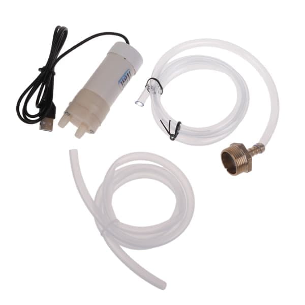 5V2A USB Mini Vannpumpe med Slange 4L/Min Selvsugende Pumpe USB Strøm Høyeffektive Vannpumper 3 Meter
