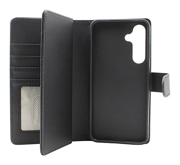 Skimblocker Samsung Galaxy S25 FE XL Wallet Catch Mörklila