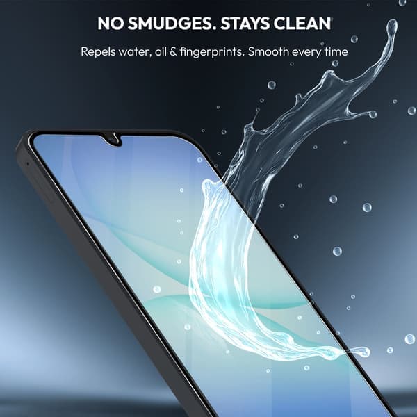 2-pack Samsung A17 Skärmskydd & 2-pack linsskydd - Härdat Glas | [Automatisk installation] - Bubbel-fritt