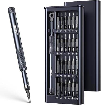 JOREST 52-I-1 Præcisionsskruetrækkersæt, Mini Reparationsværktøjssæt med Torx til Macbook, Computer, Laptop, iPhone, PS5, Xbox, Switch, Briller 50-in-1 S2