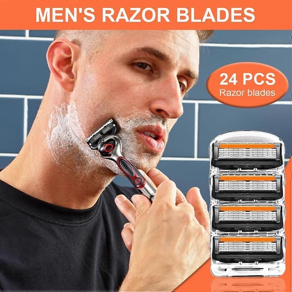 ProGlide barberblade, 24 udskiftningsblade, ProGlide vådbarberingspakke til mænd
