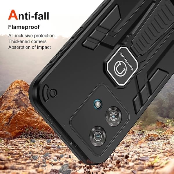 【PP】Holder Mobilcover til Motorola Edge 40 Neo - Sort