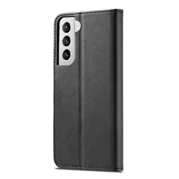 Samsung Galaxy S21 - LC.IMEEKE Lompakkokotelo - Musta Musta Musta Musta